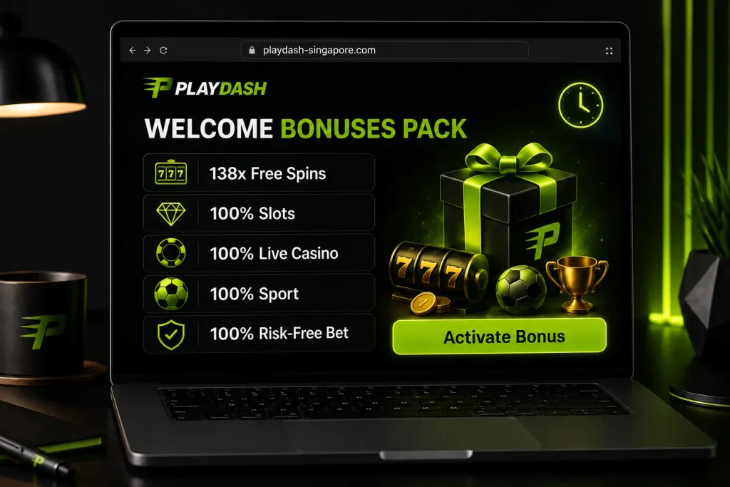 playdash welcome bonus
